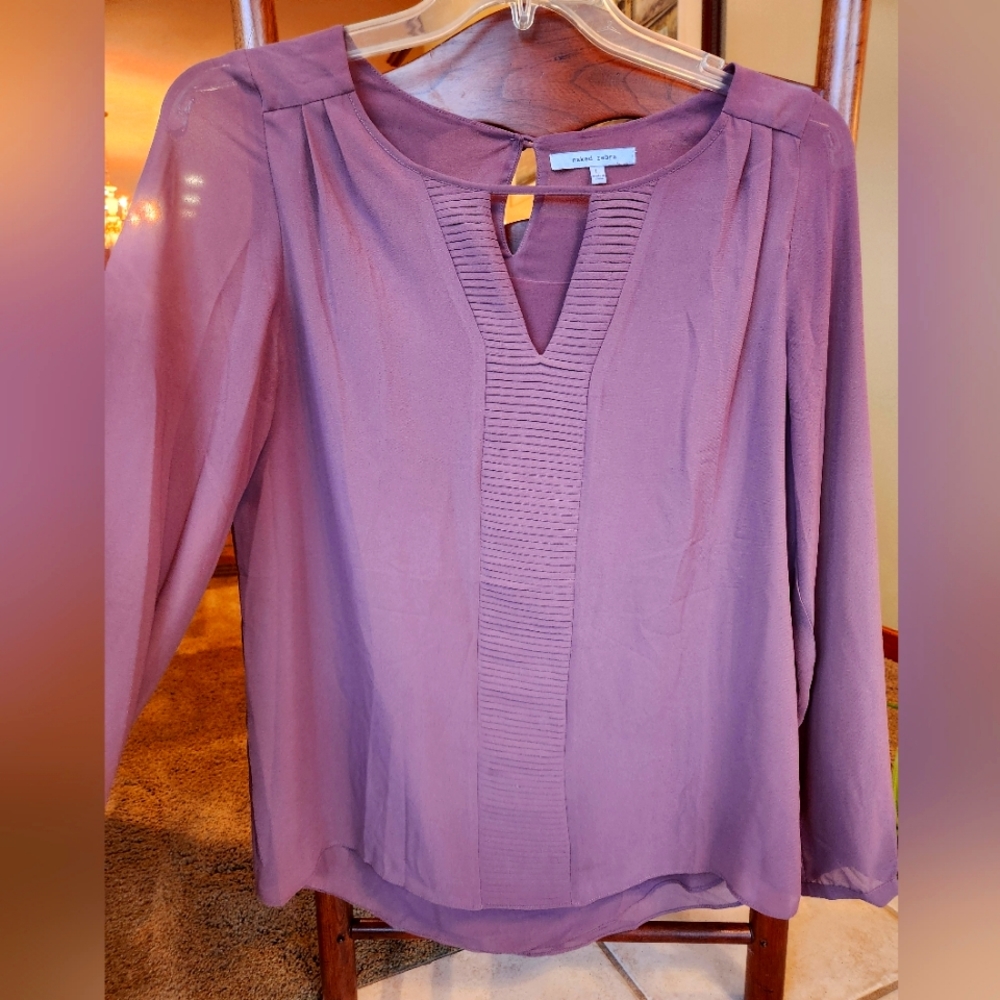 Purple blouse (L)
